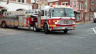 PFD Engine 50 Ladder 12 Battalion 8 RESPONDING