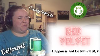 Reacting to Red Velvet's Happiness and Be Natural FOR THE FIRST TIME