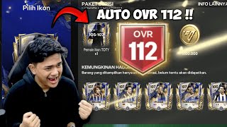 OPEN PACK TER GG 105 - 107 FIX ICON \u0026 40.000 TOKEN MARKET PICK, SEMOGA OVR 112 !- EA FC MOBILE 25