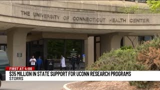 UConn, UConn Health receiving $35M from state for academic research programs