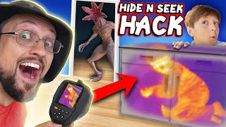 Ultimate Hide and Seek Hack + Demogorgon in the Backyard! (FV Vlog)