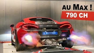 MCLAREN 570s Reprogrammation moteur Éthanol 790 CH