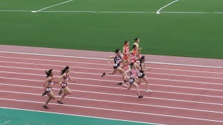 【松本莉衣奈選手】20240428長崎県記録会 中学女子100m決勝