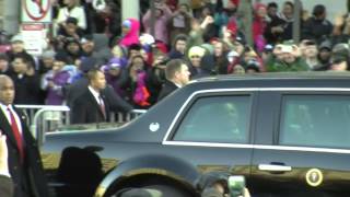 Boston Groups March in Inaugural Parade