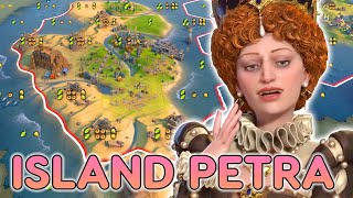 My Island Petra is Supreme Elizabeth - Civ 6 - Leader Pass