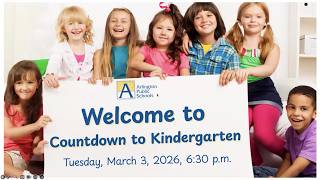 2026 Kindergarten Information Webinar