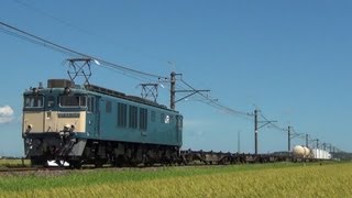 鹿島貨物76レ EF64 1041牽引 大戸～下総神崎 [2012.08.27]