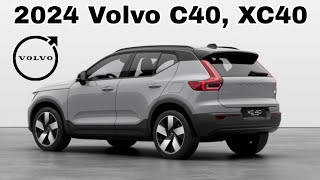 2024 Volvo C40, XC40 Recharge - FIRST LOOK at All-Electric XC40 Successor in Our Render