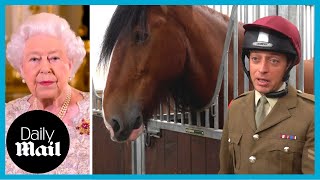 Queen Elizabeth II: ‘Gentle giant’ horse Apollo taking part in Her Majesty's funeral procession