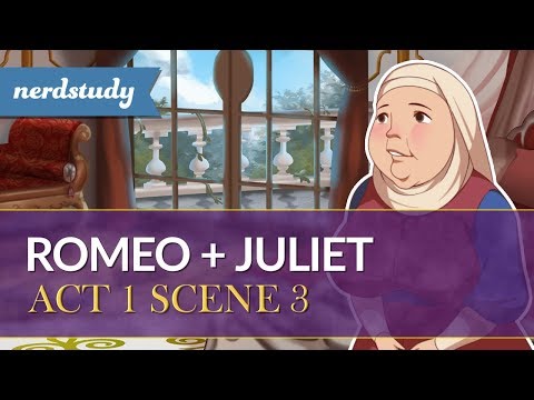What happens in Romeo and Juliet Act 1 Scene 3?