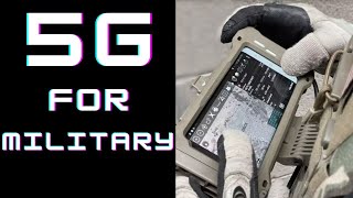 5G course - 5G for military and 5G tactical platform for modern battlefield warfare concept