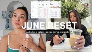 JUNE RESET 2026 (budget, goals, summer essentials & more)