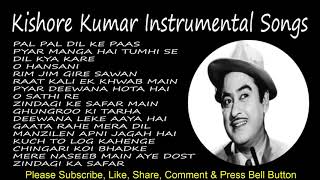 Kishore Kumar-Instrumental Songs