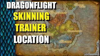 Dragonflight - Skinning Trainer - Dragon Isles - World of Warcraft