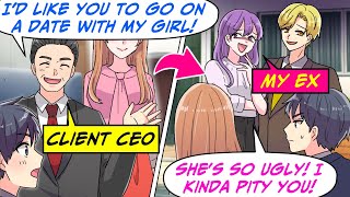 I Ran Into My Rude Ex During a Blind Date Set Up by a Client's CEO! But…[RomCom Manga Dub]