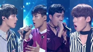 프로듀스101 시즌2 Amazing Kiss 직캠 합본 (보컬-서성혁,윤희석,이건희,정동수)