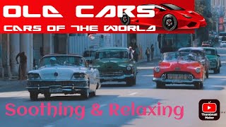 Soothing & Relaxing with vintage cars | Relaxing music with classic old cars | Rare old car footages