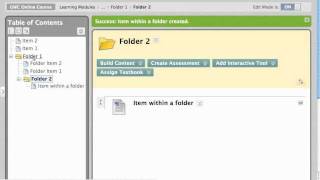 BbLearn - Add Content to a Learning Module
