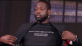 Dwyane Wade Wears Custom Shirt Supporting Breonna Taylor | The Arena