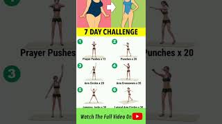 7 days weight loss challenge #fitness #gym #shortvideo #shortsfeed #viral