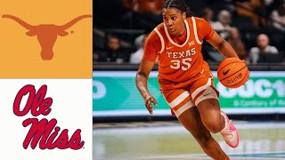 Texas  vs Ole Miss  Women's College Basketball | Full Game Highlights Jan 26,2025