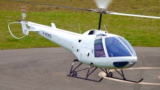 **RARE** Enstrom 280FX Shark | Takeoff at Nancy Essey Airport | Helicopter