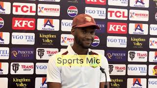 West Indies Captain Kraigg Brathwaite Pre Series Press Conference against Pakistan