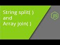 Split and Join method in Javascript explained......
