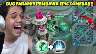 Gara2 BUG FARAMIS EPIC COMEBACK Terjadi!! Emang OP Ini BUG SUMPAH!! - Mobile Legends