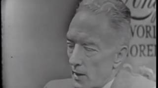 Admiral Byrd Full Interview - Operation Highjump (LONGINES CHRONOSCOPE WITH RICHARD E  BYRD)