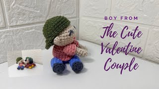 Auntie Nat’s Crochet - Cute Valentine Couple - Part 1 / 5 ( Boy - Lower body, Pants And Shoe)