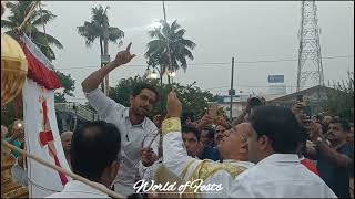 ചരിത്ര പ്രസിദ്ധമായ ഇരിഞ്ഞാലക്കുട പിണ്ടി പെരുന്നാൾ കൊടിയേറ്റം #festivals #perunnal #irinjalakuda