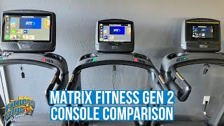 Matrix Fitness Generation 2 Console Comparison