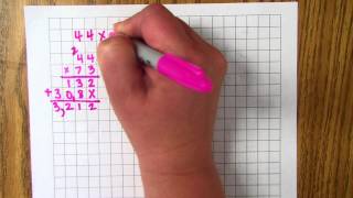 algebraic notation 2by 2 multiplication