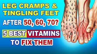 Seniors, Your Legs and Feet Desperately Need These 5 Crucial Vitamins for Stronger Blood Flow