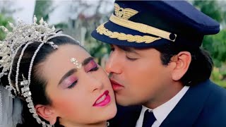 Yaad Sataye Teri Neend Churaye | Raja Babu Romantic Song in 4K Ultra HD | Govinda | Karisma Kapoor