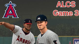 MLB 24 LAA FRANCHISE   2025ALCS GM3