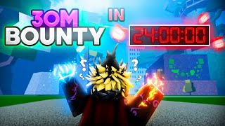 30 MILLION BOUNTY IN JUST ONE DAY?! (Blox Fruits)