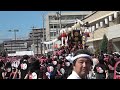 令和6年10月5日津久野地区だんじり祭り　本宮　午後曳行　前半