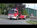 feuerwehr korneuburg tlf and kfz responding