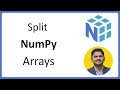 13: Split Arrays in NumPy | Complete Python NumPy Tutorial for Data Science | Amit Thinks