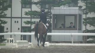 第65回北海道体育大会兼第73回国民体育大会馬術競技北海道ブロック大会 第11競技 A2課目 6番 2年目×柏艶号