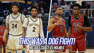 This game was a DOG fight! Mississippi Gulf Coast CC vs Holmes CC Full Game Highlights
