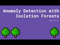 Anomaly Detection with Isolation Forests using Python and Scikit-learn