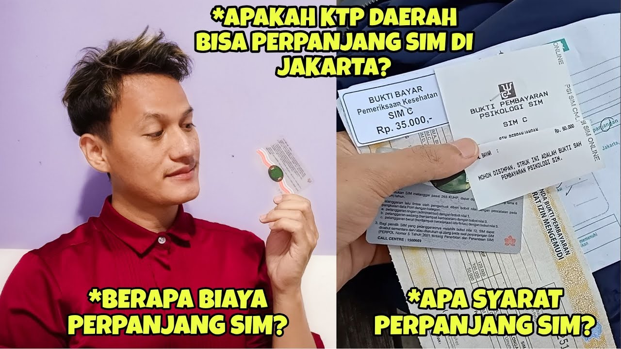 CARA PERPANJANG SIM C TERBARU 2023 - SYARAT DAN BIAYA PERPANJANG SIM C ...