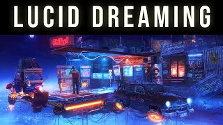 Enter The Dream Dimension | Lucid Dreaming Binaural Beats Music For Deep Sleeping | Black Screen
