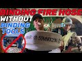 HOW TO BIND FIRE HOSE WITHOUT BINDING MACHINE