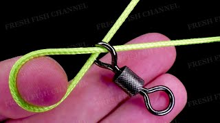 This fishing knot is stronger than Palomar | Try it for sure!
