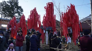 平成31年 江頭町/十王町 日吉神社宮入～宮出（東町/五軒町/今堀町/北出/辻出/西町/川端/田堂）左義長祭り 近江八幡の左義長行事