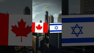 Canada vs Israel #comparison #country #edit #world #viralvideo